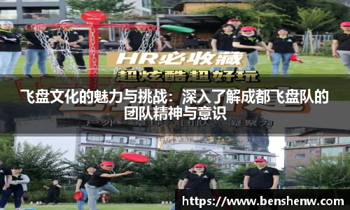 飞盘文化的魅力与挑战：深入了解成都飞盘队的团队精神与意识